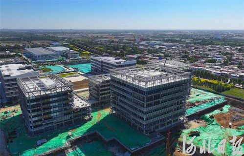 河北石家莊 京津冀協同創新承載中心項目一期封頂